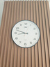 康巴丝（Compas）挂钟客厅钟表 简约石英钟表挂墙时钟卧室挂表 2999 黑色 35cm 实拍图