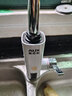 奥克斯（AUX）电热水龙头热水器加热水龙头快速热水变频恒温厨房下进水 【大屏数显】雪山白+漏保插头+万向喷头 实拍图