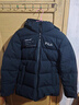 斐乐（FILA） 羽绒服男装冬季保暖连帽运动休闲长袖加厚外套开衫男装上衣 正黑色-BK 2XL 185/104A 实拍图