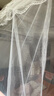 蚊帐家用新款三开门公主风1.8x2米双人床支架单人公主风落地老式 A8-白-送加粗支架送帐钩顶杯 1.8x2.2米【1.8床有床头靠背的拍 实拍图