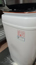 荣事达脱水机家用甩干机大容量不锈钢甩干桶脱水桶小型单缸单甩干衣机宿舍出租房单脱水速干热烘干一体 黑盖10KG加厚桶【不锈钢款】 波轮 三年换新 实拍图