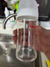 贝亲（Pigeon）玻璃奶瓶宽口径防胀气240ml L号奶嘴 6月+ AA188  实拍图