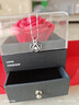 唯一（Winy）999纯银项链女款高级感莫桑钻吊坠生日新年情人节礼物送女友老婆 实拍图
