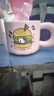可爱fufu生日蛋糕马克杯带盖勺陶瓷杯送女生高颜值有意义生日礼物 汉堡生日蛋糕杯+勺1个350ml 实拍图