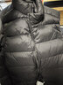 京东京造【零压排骨羽绒】轻薄羽绒服男外套冬季防钻绒马甲背心曜石黑 XL 实拍图