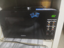 格兰仕（Galanz）变频微波炉烤箱一体机光波炉900瓦大功率速热家用23L大容量平板易清洁省电一级能效智能菜单烧烤 2026新升级彩膜BM1(S2) 实拍图