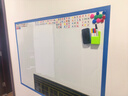 飞博士90*120cm软白板墙贴不伤墙可移除磁性小白板办公写字板挂式磁力黑板家用可擦儿童画板涂鸦墙纸 实拍图