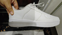 特步板鞋男女秋冬休闲鞋百搭低帮运动鞋潮流滑板鞋舒适小白鞋 白色-女子 【新旧版随机发货】 37 实拍图