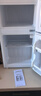 新飞（Frestec）小冰箱 冰箱小型双开门 迷你双门家用宿舍租房冷藏冷冻电冰箱节能省电 48L白【一级能效+租房神器】升级款 实拍图