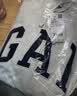 GAP男女装秋季款字母logo拉链连帽卫衣宽松外套美版868454 白色 XL 美码 XXL亚洲码185/108A 实拍图