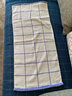 【新疆棉加大加厚】毛巾棉成人宝宝洗脸面巾柔软吸水家用方格随机 邀新专享1条66-32cm 实拍图