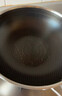 炊大皇 炒锅 304不锈钢炒菜锅煎锅 平底不粘炒锅32cm 可立可视盖不挑灶 实拍图