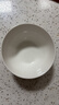 京东京造 汤碗 米饭面陶瓷景德镇餐具套装家用蒸蛋碗 奶油华夫 4.5英寸*6 实拍图