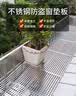 左然特厚包边阳台防护网304不锈钢防盗网防盗窗阳台防漏网冲孔板网格 特厚双压边【安全设计】超耐用 超厚双包边【长200厘米*30厘米】 实拍图