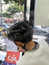 柯娜洛宾骑行头盔自行车头盔公路车山地车头盔男女通用轻便透气户外装备 黑白款一体成型多孔透气+防风镜 实拍图