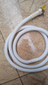 水管软管延长管接水软管自来水加长塑料管子排水管接水龙头出水管 塑料软管-2m-1根【带卡箍】 实拍图