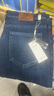 罗蒙（ROMON）男士牛仔裤男秋冬商务休闲裤男弹力直筒男裤厚款深档直筒长裤高腰 深蓝色+浅蓝色【冬季款】 加绒 34 【腰围2尺7建议145-155斤】 实拍图