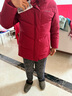 波司登25年羽绒服女冬90绒加厚连帽宽松商场同款新年红外套 实拍图