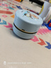 得力（deli）【得力卡通新品】卡皮巴拉桌面吸尘器 强吸力锂电款 迷你键盘除尘 橡皮屑清洁器 学生用品 BL146蓝 实拍图