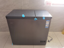 海尔（Haier）宝蓝212升双温冰柜家用冷藏冷冻两用保鲜双箱柜无需频繁除霜卧式小型冰箱FCD-212GHXPCZ国家补贴 实拍图