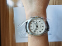 海鸥（SEAGULL）手表男自动机械表 日历星期双时区夜光男士手表生日礼物6183白盘 实拍图