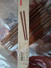 京东京造 筷子 家用食品接触级餐具实木防滑鸡翅木原木【无漆无蜡】10双装 实拍图
