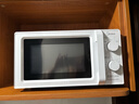 美的微波炉家用小型变频微波 转盘加热 快捷操作简易 内置炉灯预制菜加热 一级能效 M13J 节能省电 【易清洁内胆】 实拍图