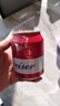 百威啤酒mini红罐淡色拉格255ml*24听小罐整箱装京东自营喜酒新年送礼 实拍图