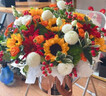 冉子花坊鲜花速递同城配送向日葵混搭抱抱桶玫瑰送女友爱人生日礼物真鲜花 抱抱桶混搭 实拍图