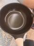 炊大皇钛盾炒锅 麦饭石色不粘锅多功能少油烟炒菜锅平底锅28cm 实拍图
