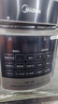 美的（Midea）饺子王电压力锅5L家用电锅全自动智能预约饭煲无水焗双胆开盖火锅高压锅MY-E5910(4-6人)京东自营 实拍图