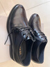 森达父亲礼物皮鞋男自营真皮牛皮上班商务正装男结婚鞋 深黑色 38 实拍图