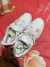 特步情侣男女板鞋小白鞋空军一号冬季革面保暖运动板鞋休闲鞋 实拍图