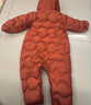 巴拉巴拉童装婴儿连体衣轻薄羽绒服宝宝衣服2025冬装抱衣爬服男童女童萌趣 红色糖葫芦-白鸭绒 73 cm-充绒量37g 实拍图