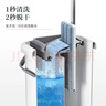 五月花平板拖把38CM双板4布刮刮桶神器家用一拖净免手洗拖地墩布2026 实拍图