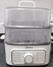 美的（Midea）电蒸锅电煮锅电火锅多功能锅家用电炒锅蒸蛋器蒸包子锅电热锅10.8升三层大容量多用途锅ZGE2323Z02 实拍图