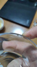 水晶扳指主人杯家用小众泡茶杯品茶待客二两酒杯加厚玻璃杯水杯子 来财3只+舍得3只100ml6只 实拍图