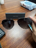 海伦凯勒太阳镜男款偏光墨镜飞行员蛤蟆镜开车渐变色防晒护目眼镜H1284P01 实拍图
