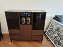 金杞（JINQI）实木茶吧机家用高端客厅用2025年新款家用饮水机下置式语音茶吧柜烧水煮茶一体机制冷茶水柜茶水机 制冷制热型 【清洁加长款】语音制冷蓝牙APP防溢水 实拍图