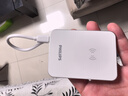 飞利浦国家3c认证无线磁吸充电宝快充自带线10000毫安大容量兼容苹果小米17移动电源可上飞机 DLP2717 银 实拍图