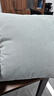 无印良品抱枕套靠枕沙发靠垫腰靠套客厅枕芯套方形沙发枕套45*45cm松烟灰 实拍图