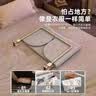 贝怡熊Beeio免安装便携床围栏婴儿童床上防摔免打孔床护栏宝宝护栏床边床围挡 1.8米岩石灰【免安装U型加厚底座+加固绳+收纳袋】 单面 实拍图