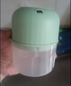 绞肉机小型打蒜器家用绞蒜切蒜器多功能辅食料理机电动蒜泥神器蒜蓉机自动切菜机压蒜器 浅绿色- 0.26L （升级大电机） 实拍图