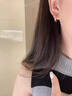 芯奢S999足银耳环女士2025新款养耳洞素圈耳圈耳钉纯银设计高级感耳饰 10MM【2只装】 实拍图