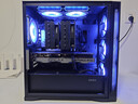 玩嘉 风琴黑色电脑机箱台式机matx小机箱 玻璃侧透/支持240水冷/背线/USB3.0/独立电源仓/防尘易清洗 实拍图