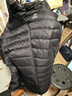 京东京造【air+零压排骨羽绒】轻薄羽绒服男外套冬90鸭绒立领 曜石黑2XL 实拍图