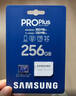 三星（SAMSUNG）256GB TF MicroSD 内存卡 4K高速蓝卡 U3A2V30 读速180MB/s 游戏机无人机运动相机存储卡 PRO Plus 实拍图