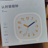 码仕 闹钟儿童学生创意小时钟简约方形指针夜光贪睡懒人夜灯桌面床头钟C301-1开学季 实拍图