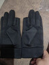 羚特手套男冬季户外保暖触屏防滑防水加绒开车骑行半指全指漏二指手套 实拍图