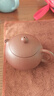 京东京造 宜兴紫砂壶手工【原矿底槽清】煮泡茶壶茶具 文人西施180ml礼盒 实拍图